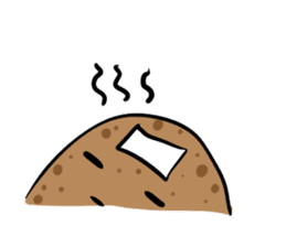 Potato Kawaii sticker #14708996