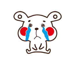 Apple cheeked Rabbit sticker #14709456