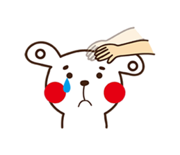 Apple cheeked Rabbit sticker #14709458