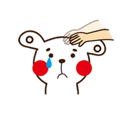 Apple cheeked Rabbit sticker #14709458