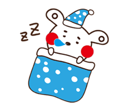 Apple cheeked Rabbit sticker #14709488