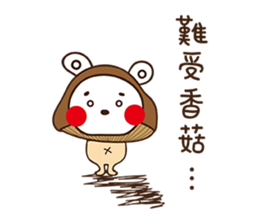 Apple cheeked Rabbit sticker #14709493