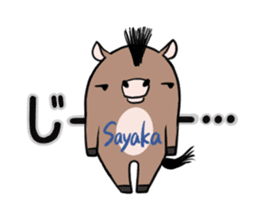 SAYAKA's exclusive sticker sticker #14709614