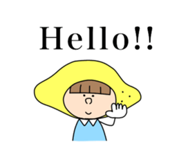 lemon lemon girl sticker #14709774