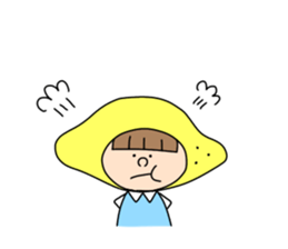 lemon lemon girl sticker #14709778