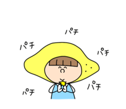 lemon lemon girl sticker #14709789
