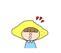 lemon lemon girl sticker #14709802