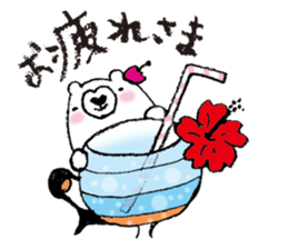 sirokumako dance Hula!! sticker #14709833