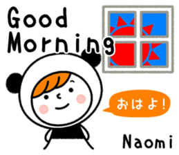 Name Sticker [Naomi] sticker #14709898