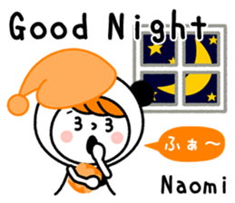 Name Sticker [Naomi] sticker #14709899