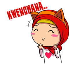 Cute K-Pop Hijab sticker #14710334