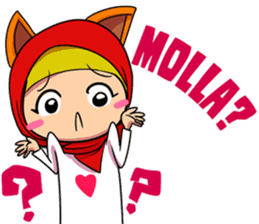 Cute K-Pop Hijab sticker #14710336