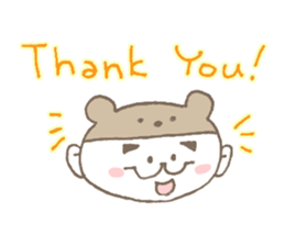 Daily life of office working daddy bear sticker #14711056