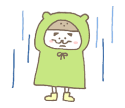 Daily life of office working daddy bear sticker #14711061