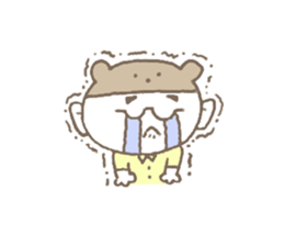 Daily life of office working daddy bear sticker #14711064