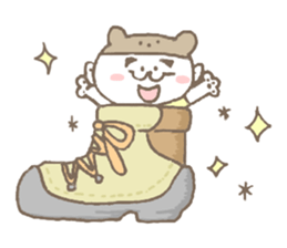 Daily life of office working daddy bear sticker #14711066
