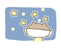 Daily life of office working daddy bear sticker #14711075