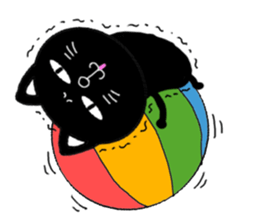 yowaki cat sticker #14711186