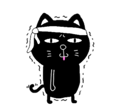 yowaki cat sticker #14711190