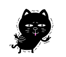 yowaki cat sticker #14711213