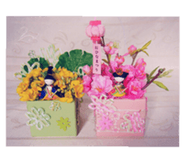 flower arrangement sticker #14711419