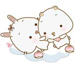 Baozi Jung & Baozi Sung Couple (EN) sticker #14711430