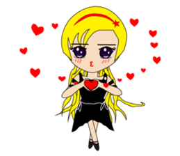 Molly & Bunny sticker #14711576