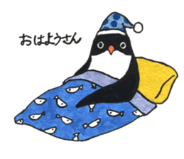 The Osaka penguin. sticker #14711598