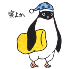 The Osaka penguin. sticker #14711599