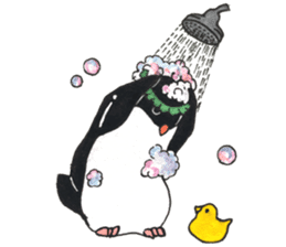 The Osaka penguin. sticker #14711601