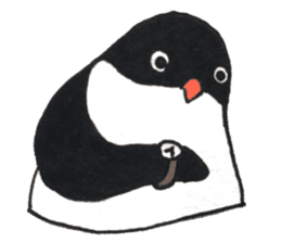 The Osaka penguin. sticker #14711607