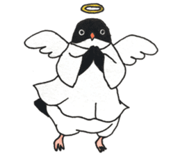 The Osaka penguin. sticker #14711614