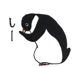 The Osaka penguin. sticker #14711616