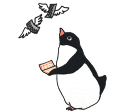 The Osaka penguin. sticker #14711618