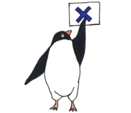 The Osaka penguin. sticker #14711624