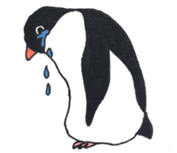 The Osaka penguin. sticker #14711626
