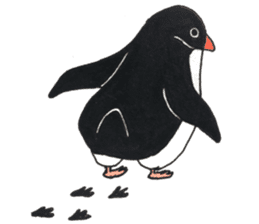 The Osaka penguin. sticker #14711632