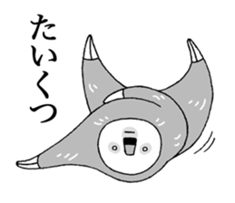 Tired Sloth sticker #14711775