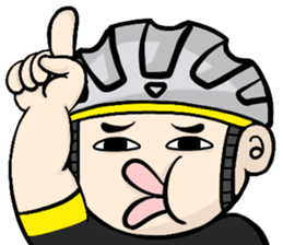 the cycling life of a struggling Knight7 sticker #14711816