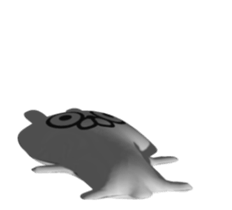 [3D] Three-dimensional rabbit 2! sticker #14711951