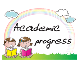 kids & greeting card sticker #14712439