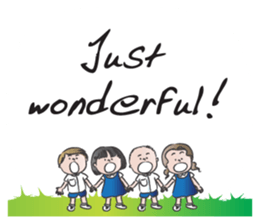 kids & greeting card sticker #14712448