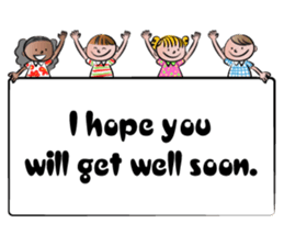 kids & greeting card sticker #14712470