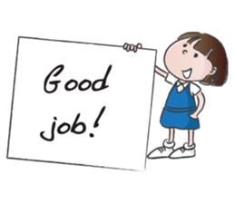 kids & greeting card sticker #14712474