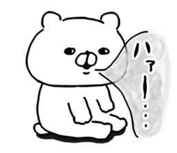 Let's accompanied by a bear7. sticker #14712558