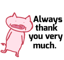 I think pig is popular in 2017. sticker #14712622