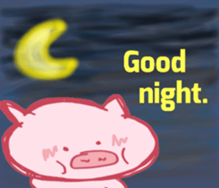 I think pig is popular in 2017. sticker #14712639