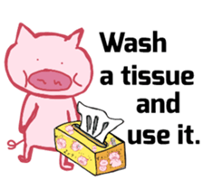 I think pig is popular in 2017. sticker #14712653