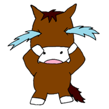 horse sticker. sticker #14712743