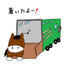 horse sticker. sticker #14712765